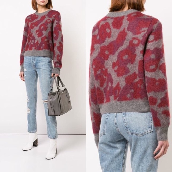 rag & bone leopard sweater